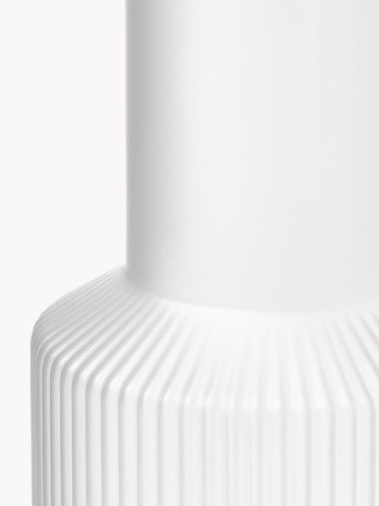 Westwing Jarra De Agua Soplada Con Relieves Ripple 1 L