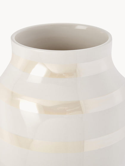 Westwing Jarrón Artesanal De Cerámica Omaggio Al 20 cm