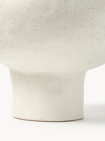 Westwing Jarrón Artesanal De Diseño De Gres Saki 40 Cm