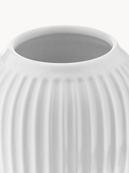 Westwing Jarrón Artesanal De Porcelana Hammershøi 20 cm