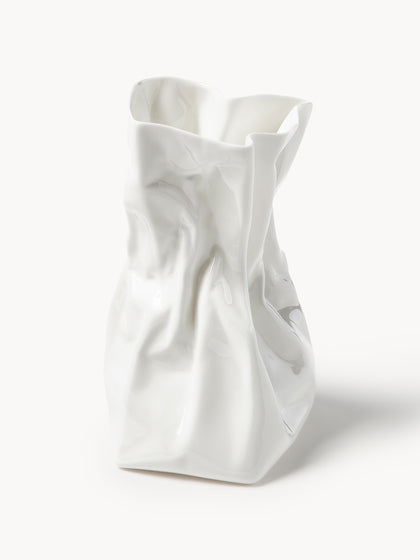 Westwing Jarrón De Porcelana De Diseño Adelaide 14 Cm