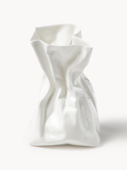 Westwing Jarrón de porcelana de diseño Adelaide 14 cm