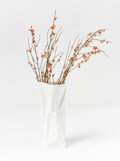 Westwing Jarrón De Porcelana De Diseño Adelaide 22 Cm