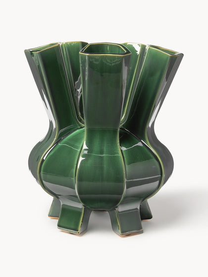 Westwing Jarrón de porcelana de diseño Puyi Al 34 cm