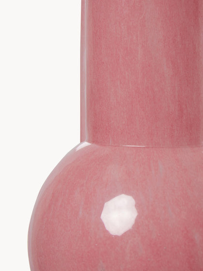 Westwing Jarrón De Vidrio De Diseño Flamingo Al 25 cm