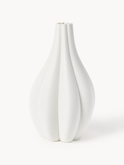 Westwing Jarrón Grande De Porcelana En 3D Melody 40 Cm