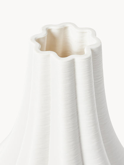 Westwing Jarrón Grande De Porcelana En 3D Melody 40 Cm