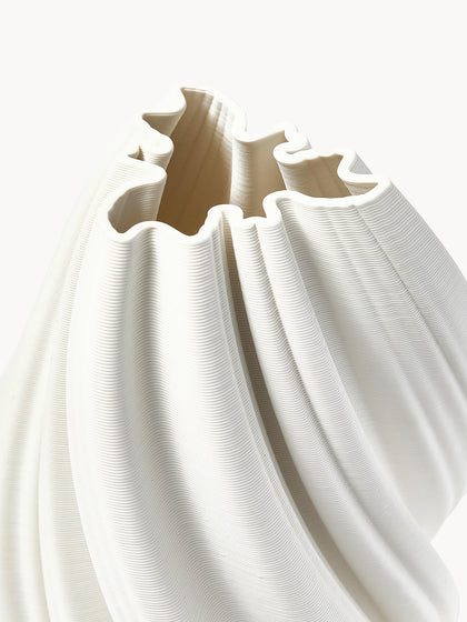 Westwing Jarrón Grande De Porcelana En 3D Melody 42 Cm