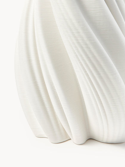 Westwing Jarrón Grande De Porcelana En 3D Melody 42 Cm