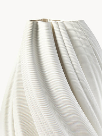 Westwing Jarrón Grande De Porcelana En 3D Melody 42 Cm
