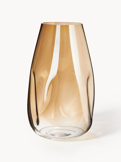 Westwing Jarrón grande de vidrio soplado Luster 35 cm