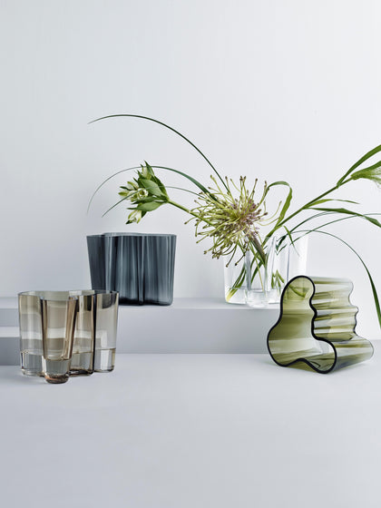 Westwing Jarrón Soplado Artesanalmente Alvar Aalto 16 cm