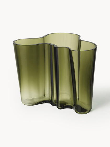 Westwing Jarrón soplado artesanalmente Alvar Aalto 16 cm