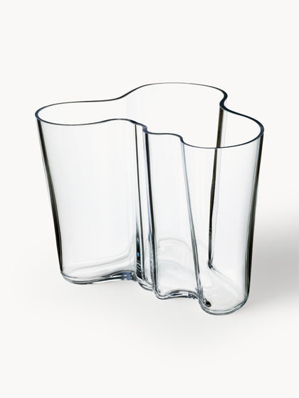 Westwing Jarrón soplado artesanalmente Alvar Aalto 16 cm
