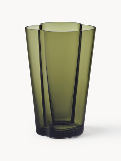 Westwing Jarrón soplado artesanalmente Alvar Aalto 22 cm
