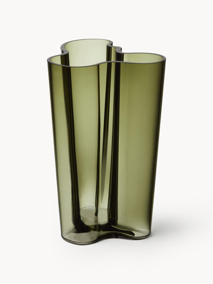 Westwing Jarrón soplado artesanalmente Alvar Aalto 25 cm