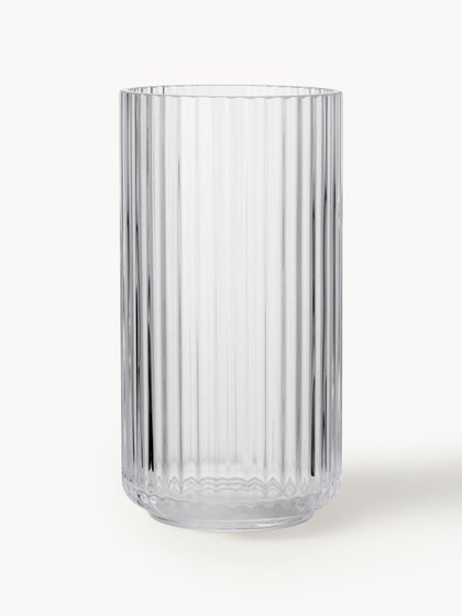Westwing Jarrón soplado artesanalmente Lyngby 21 cm