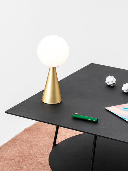 Westwing Lámpara De Mesa Artesanal Pequeña Bilia Mini