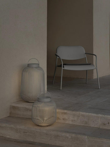 Westwing Lámpara De Mesa Exterior LED Lito Portátil