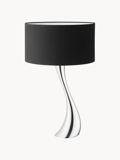 Westwing Lámpara de mesa grande de acero inoxidable Cobra