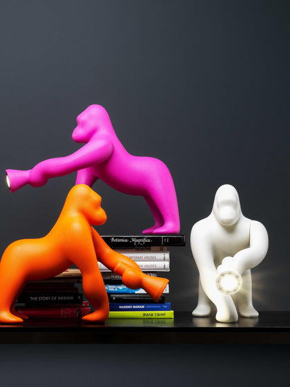 Westwing Lámpara De Mesa LED Con Pantalla Ajustable Kong