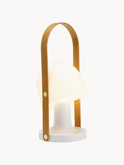 Westwing Lámpara de mesa LED con pantalla ajustable regulable FollowMe Plus pórtatil