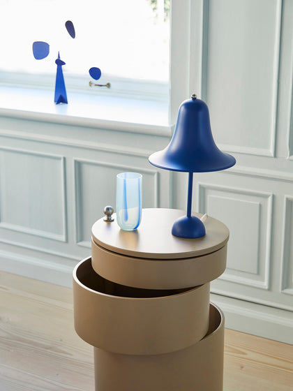 Westwing Lámpara De Mesa LED De Diseño Verner Panton Pantop Portátil