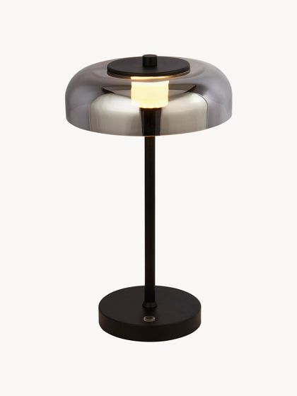 Westwing Lámpara De Mesa LED De Vidrio Regulable Frisbee