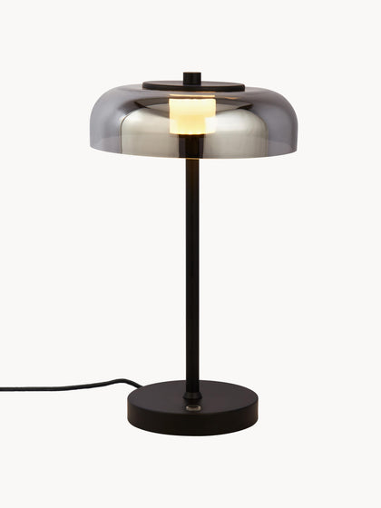 Westwing Lámpara De Mesa LED De Vidrio Regulable Frisbee