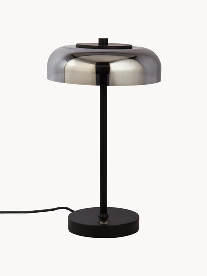 Westwing Lámpara de mesa LED de vidrio regulable Frisbee