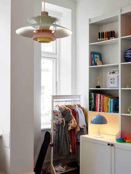 Westwing Lámpara De Mesa LED Panthella Diseño Verner Panton 34 Cm