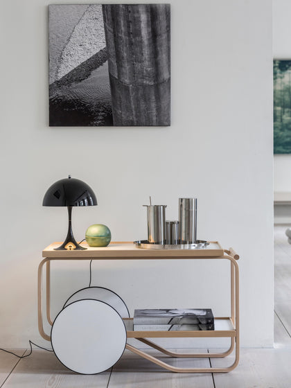 Westwing Lámpara De Mesa LED Panthella Diseño Verner Panton 34 Cm
