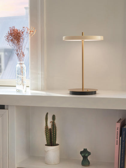 Westwing Lámpara De Mesa LED Pequeña Regulable Asteria