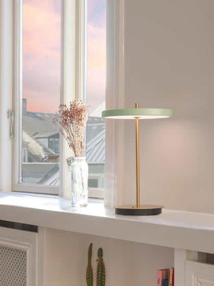 Westwing Lámpara De Mesa LED Pequeña Regulable Asteria