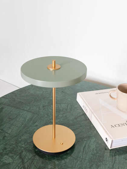 Westwing Lámpara De Mesa LED Pequeña Regulable Asteria
