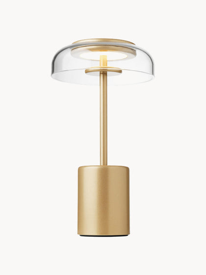Westwing Lámpara De Mesa LED Pequeña Regulable Blossi Portátil