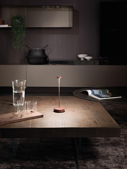 Westwing Lámpara De Mesa LED Pequeña Regulable Swap Pro Portátil