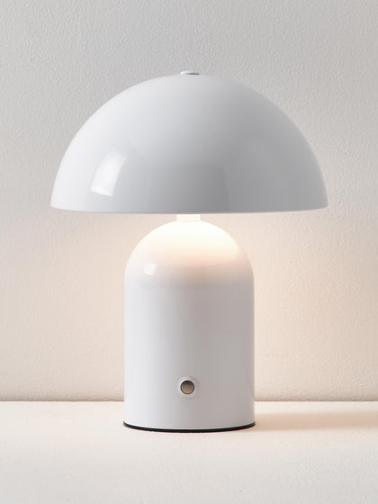 Westwing Lámpara De Mesa LED Pequeña Regulable Walter Portátil