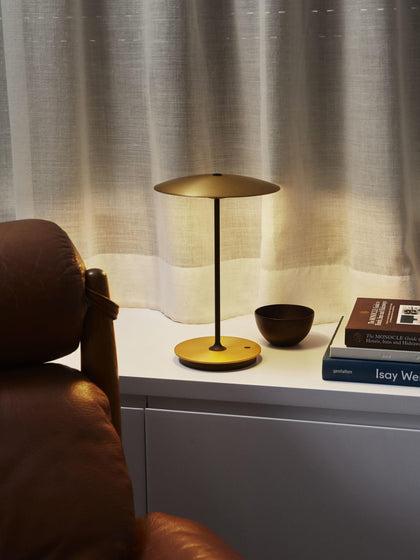 Westwing Lámpara De Mesa LED Regulable Ginger Pórtatil