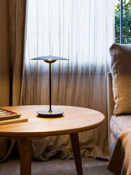 Westwing Lámpara De Mesa LED Regulable Ginger Pórtatil