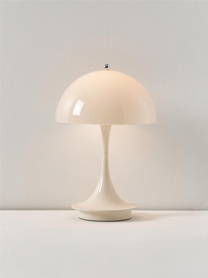 Westwing Lámpara De Mesa LED Regulable Panthella De Diseño Verner Panton 24 Cm Portátil