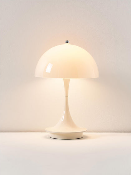 Westwing Lámpara De Mesa LED Regulable Panthella De Diseño Verner Panton 24 Cm Portátil