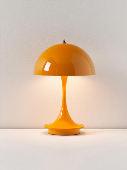 Westwing Lámpara De Mesa LED Regulable Panthella De Diseño Verner Panton 24 Cm Portátil