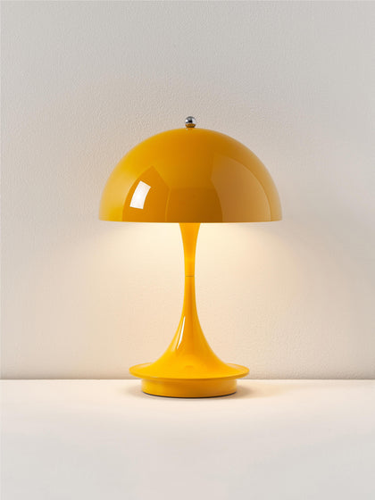 Westwing Lámpara De Mesa LED Regulable Panthella De Diseño Verner Panton 24 Cm Portátil