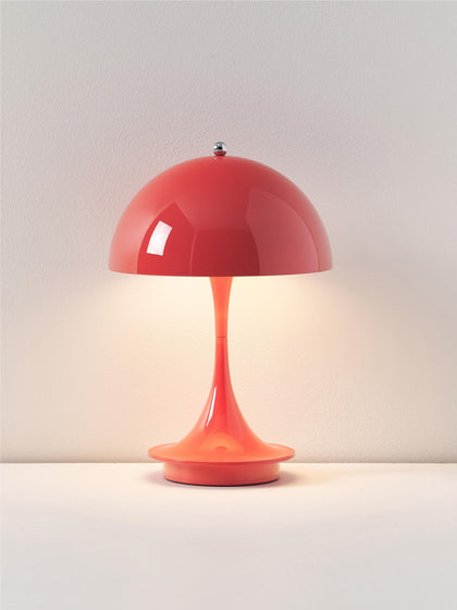 Westwing Lámpara De Mesa LED Regulable Panthella De Diseño Verner Panton 24 Cm Portátil