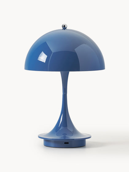 Westwing Lámpara de mesa LED regulable Panthella de diseño Verner Panton 24 cm portátil