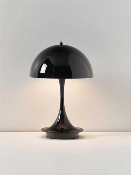Westwing Lámpara De Mesa LED Regulable Panthella De Diseño Verner Panton 24 Cm Portátil