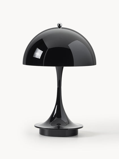 Westwing Lámpara de mesa LED regulable Panthella de diseño Verner Panton 24 cm portátil