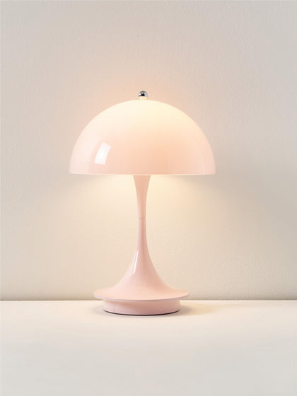 Westwing Lámpara De Mesa LED Regulable Panthella De Diseño Verner Panton 24 Cm Portátil