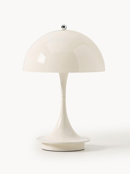 Westwing Lámpara de mesa LED regulable Panthella de diseño Verner Panton 24 cm portátil